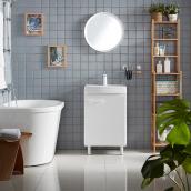 科泽浴室柜组合亚克力卫生间洗漱台防水防晒洗脸盆洗手盆柜小户型