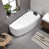 科泽浴缸小户型家用亚克力独立式1.2-1.7米迷你浴池成人泡澡浴缸