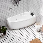 科泽小户型浴缸家用卫生间亚克力按摩浴缸迷你浴池浴盆1.2-1.7米